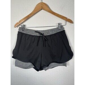 Champion Black and Marled Gray Athletic Shorts Women’s Size s
